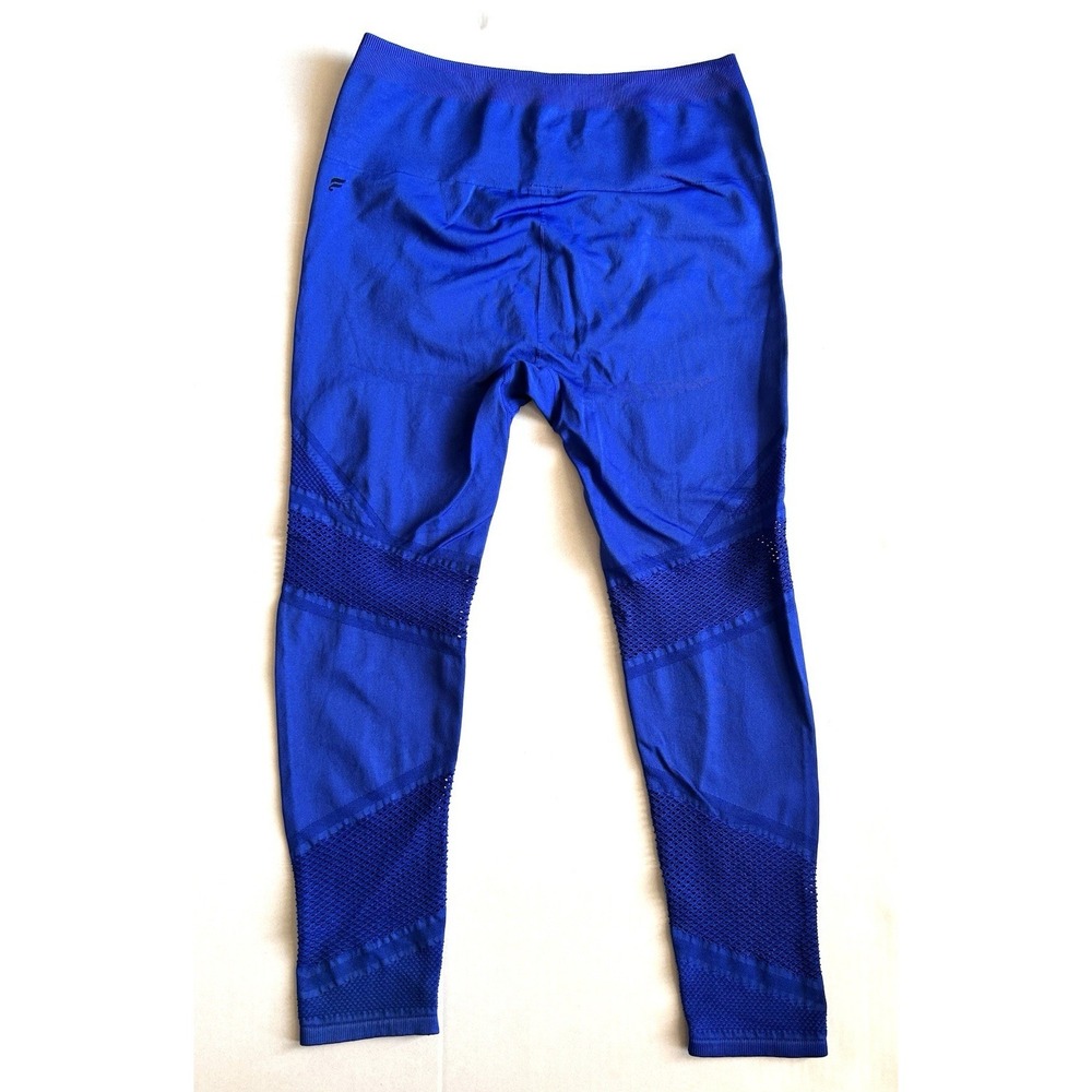 Fabletics Pants Leggings Elastic Waist Stretch Royal Blue
